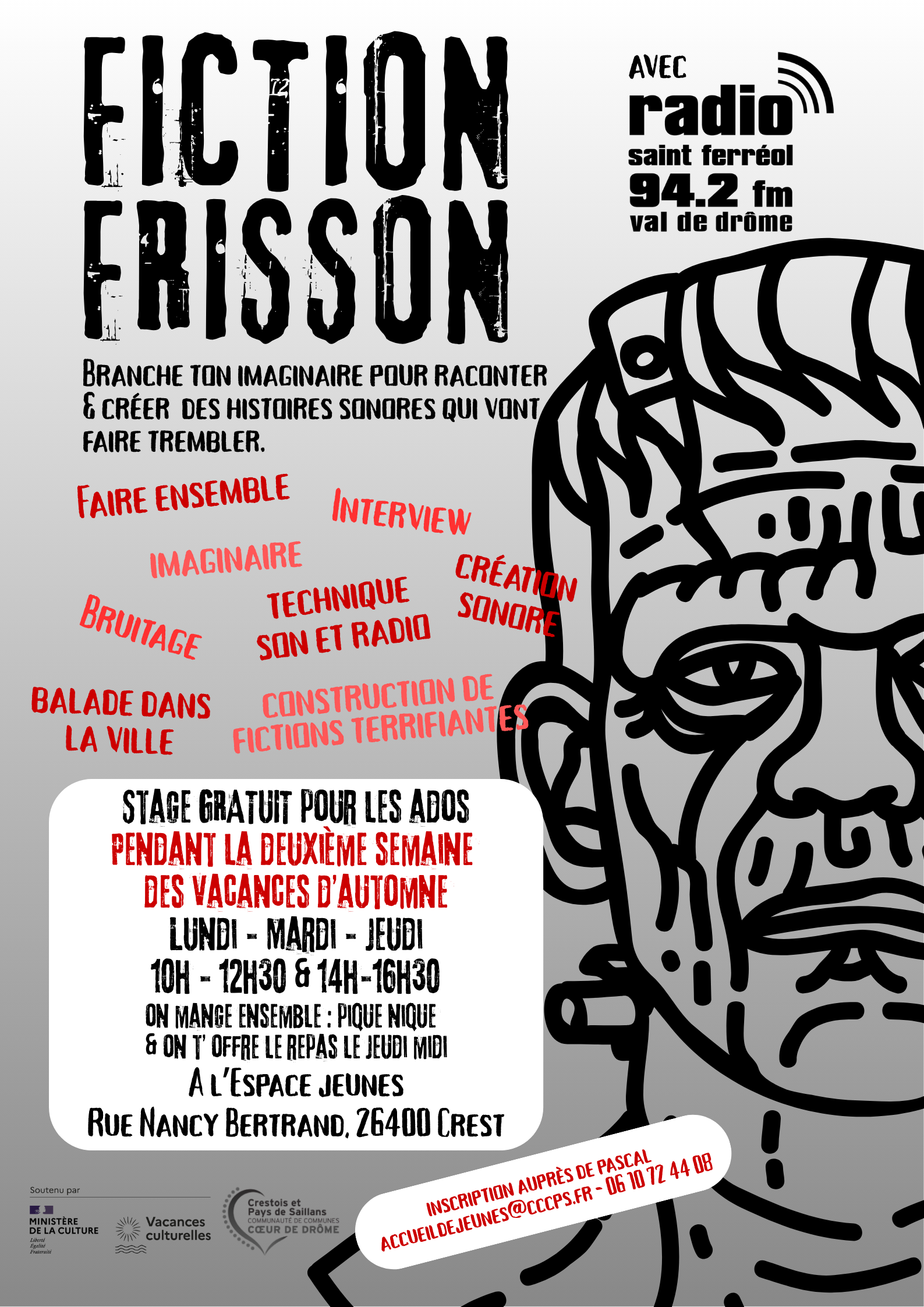 Affiche FICTION FRISSON