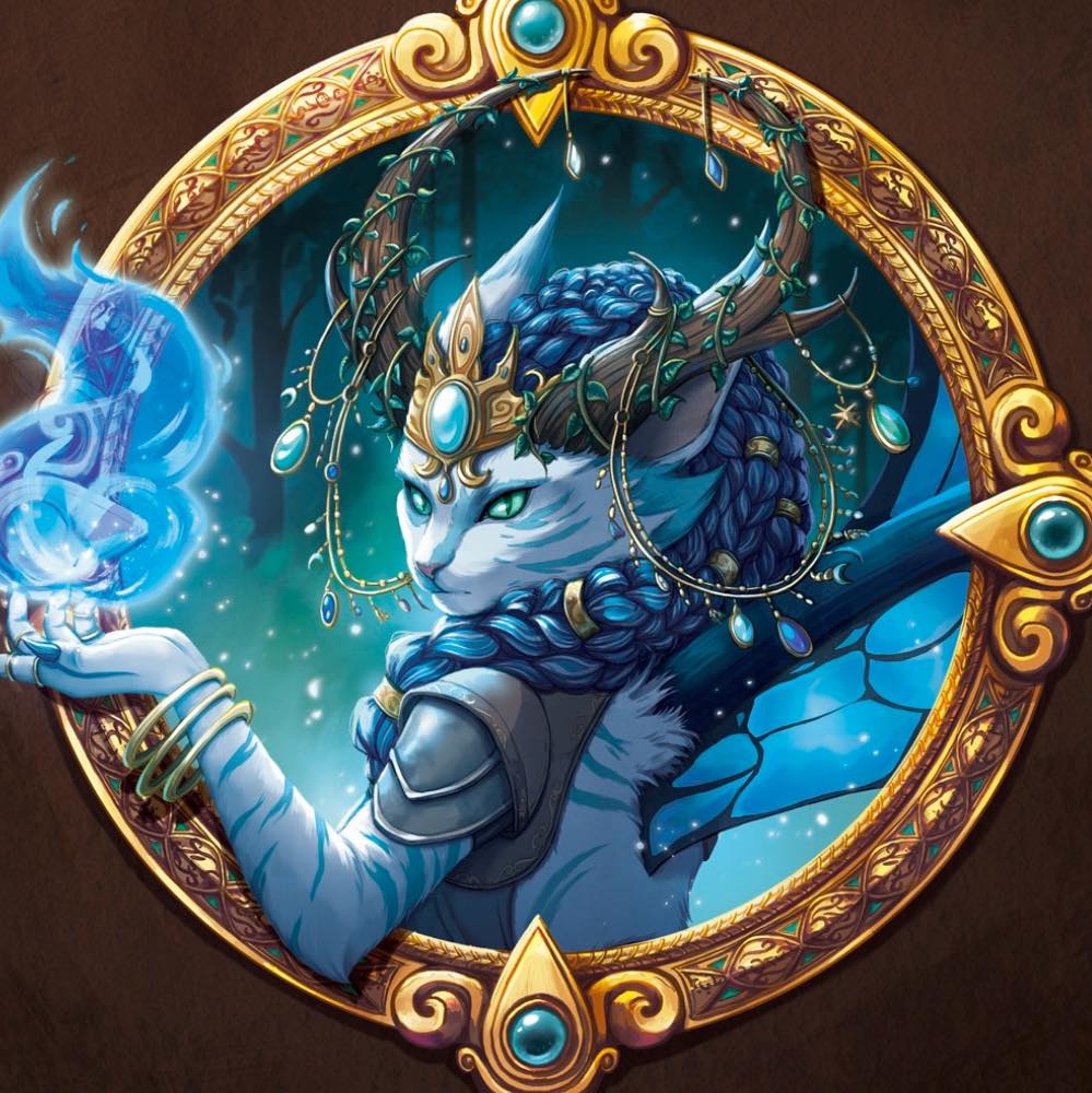 Echos et Mzrveilles chat bleu