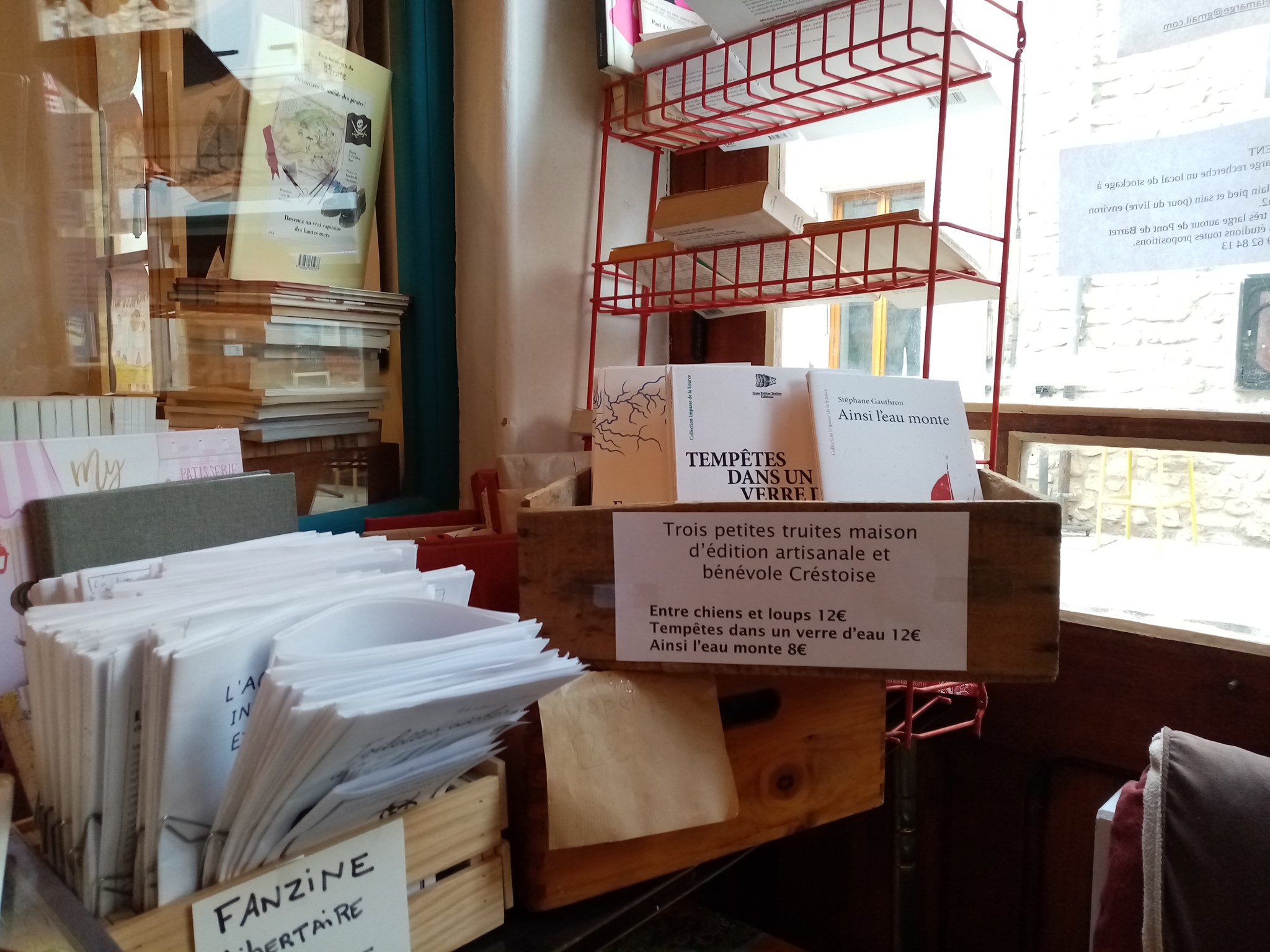 Interieur lobrairie