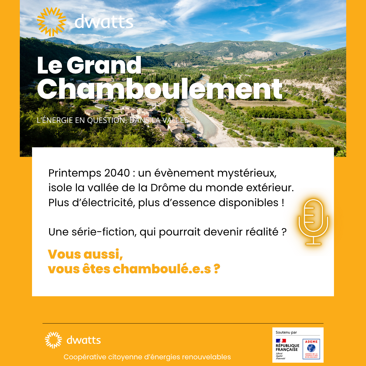 Radio visuel serie fiction le grand chamboulement