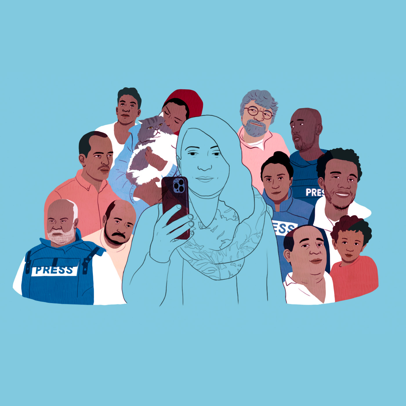 carnets correspondante gaza calling carre