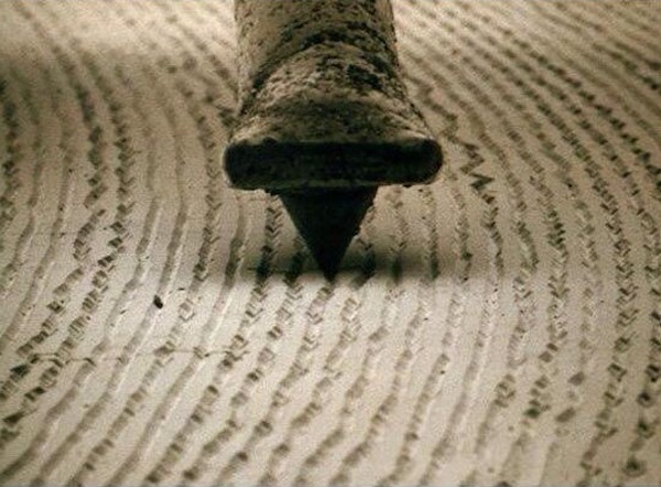 vinyl microsillon microscope 1