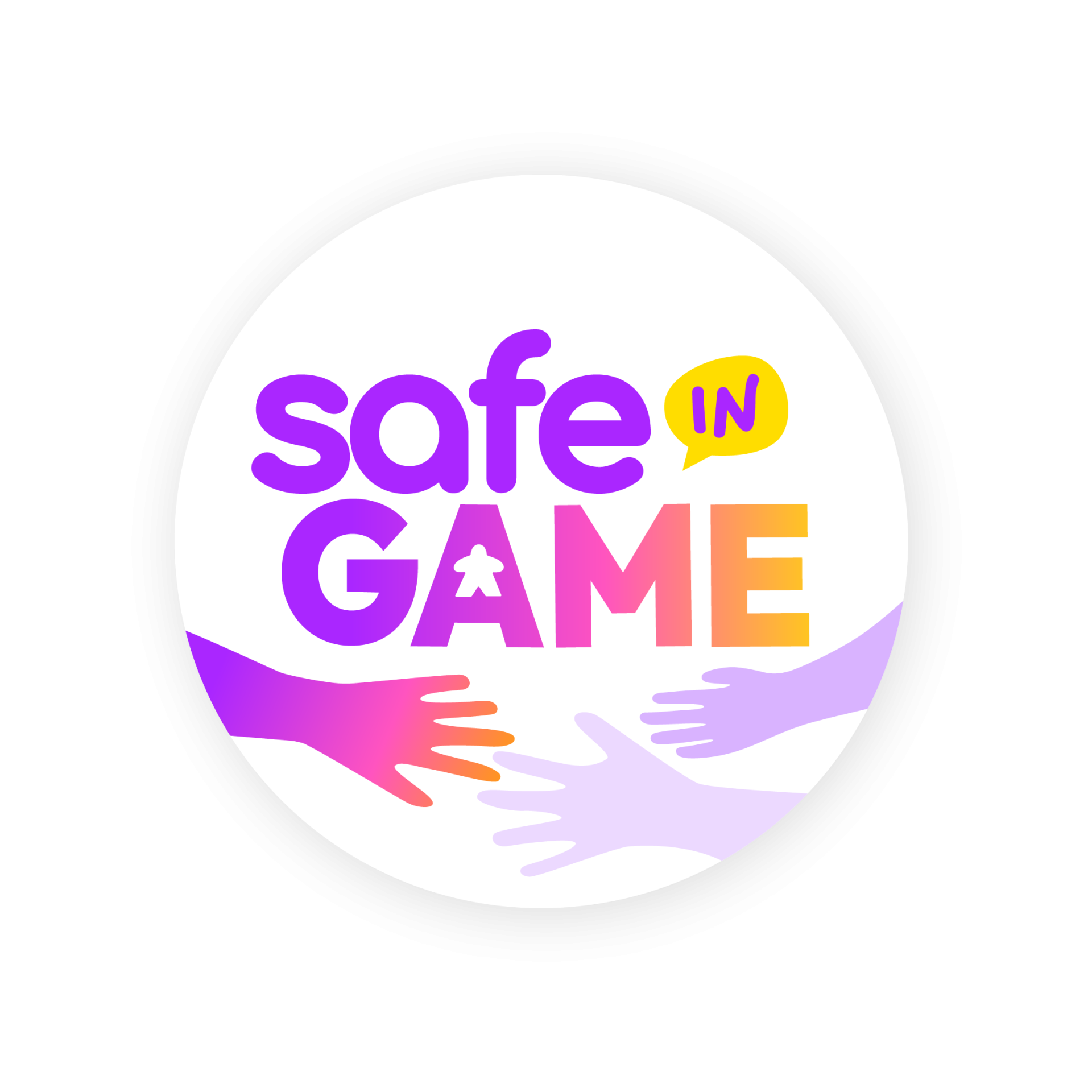 LOGO SinG avec pastille et ombre portee