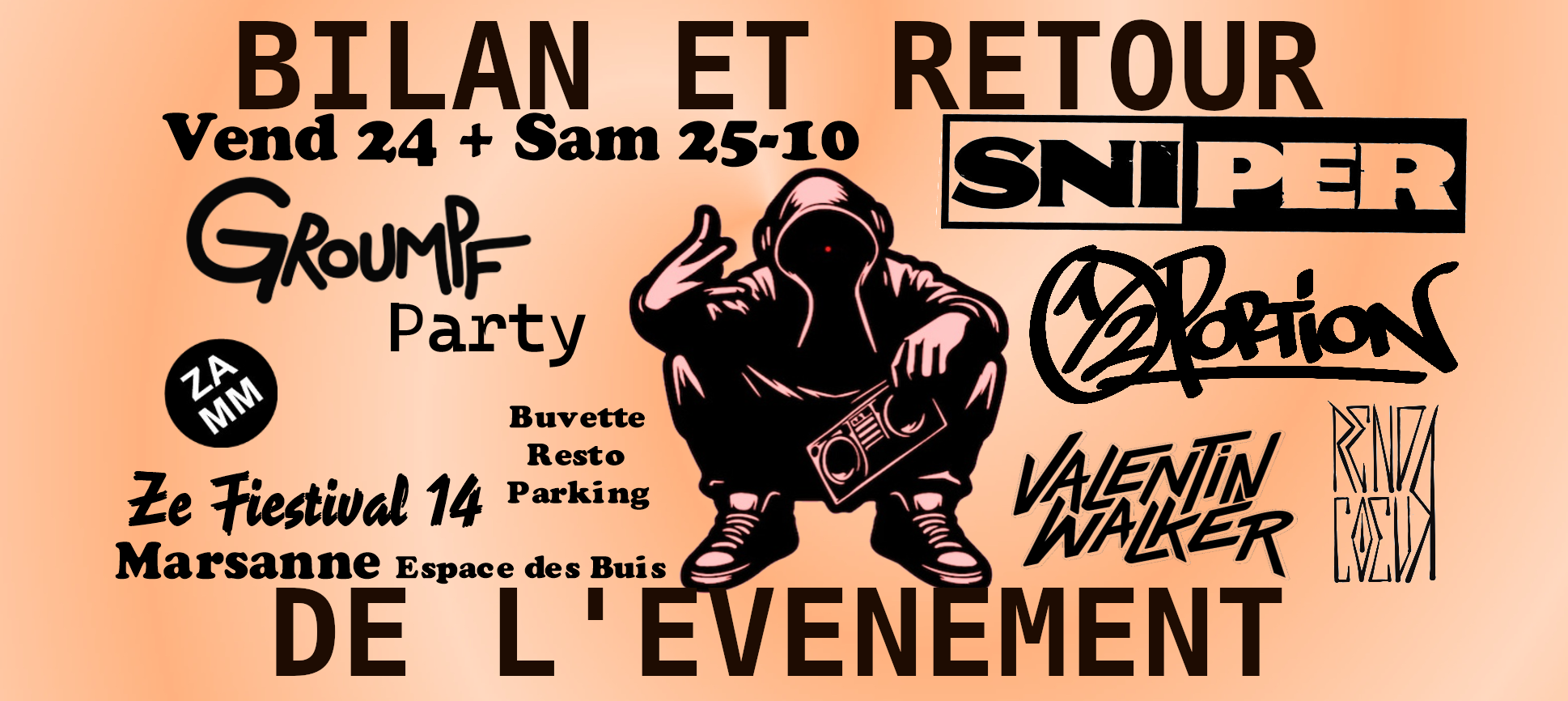 affiche ZE FIESTIVAL 2025 retouche pour lemission