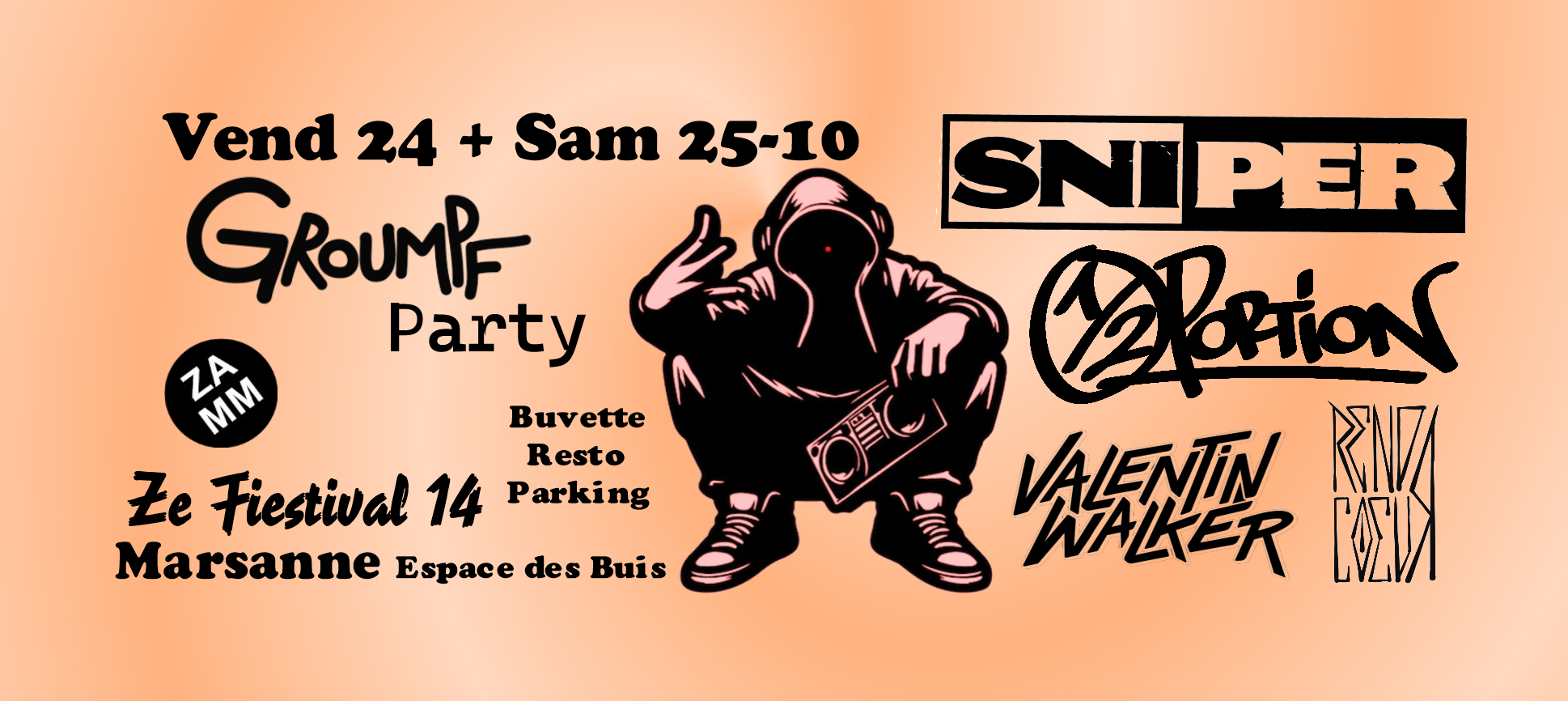 affiche ZE FIESTIVAL 2025